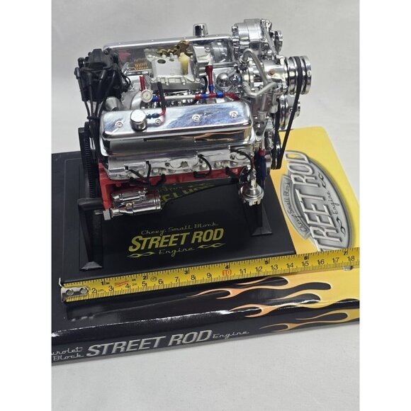 Liberty Classics Chevy Small Block Street Rod 5.7 350 Engine- NEEDS REPAIR AS IS - Picture 14 of 16